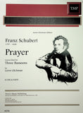 Schubert, Franz % Prayer (Glickman)(score/parts) - 3BSN