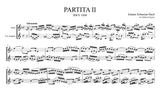 Bach, J.S. % Partita II, BWV 1004 (Oguey)(score & parts) - OB/EH