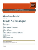 Rossini, Gioacchino % Etude Asthmatique - Solo OB or OB/BSN or OB/BSN/PN