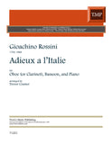 Rossini, Gioacchino % Adieux a l'Italie - OB/BSN/PN or OB/CL/PN