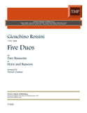 Rossini, Gioacchino % Five Duos - 2BSN or VA/BSN