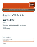 Voigt, Friedrich Wilhelm % Nocturno, op. 75 - CL/HN/PN or CL/BSN/PN