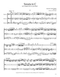 Oginski, Karol % Sonata in C (score & parts) - 3BSN
