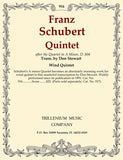 Schubert, Franz % Quintet in a minor (from the String Quartet, D.804) (score & parts) - WW5