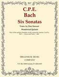 Bach, C.P.E. % Six Sonatas (score & parts) - WW5