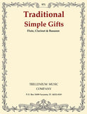 Traditional % Simple Gifts (score & parts) - FL/CL/BSN