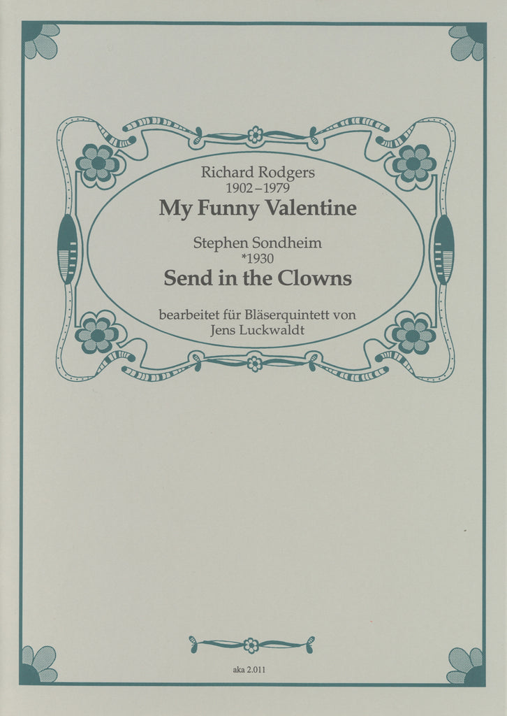 Sondheim, Stephen % Send in the Clowns (score & parts) - WW5