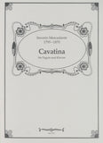 Mercadante, Saverio % Cavatina - BSN/PN