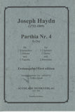 Haydn, Franz Joseph % Parthia #4 in Bb Major (score & parts) - 2CL/2HN/2BSN