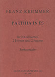 Krommer, Franz % Parthia (Sextet) in Eb Major (score & parts) - 2CL/2HN/2BSN