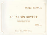 Leroux, Philippe % Le Jardin Ouvert (Parts Only)-OB/BSN/HN/TUBA