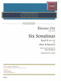 Ozi, Etienne % Six Sonatinas, Book 2 (performance score) - OB/BSN
