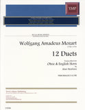 Mozart, Wolfgang Amadeus % Twelve Duets (performance score) - OB/EH
