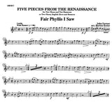 Collection % Five Pieces from the Renaissance (score & parts) - 2OB/2BSN or 2OB/EH/BSN