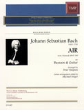 Bach, J.S. % Air from Pastorale, BWV 590 (parts only) - BSN/GUITAR