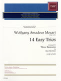 Mozart, Wolfgang Amadeus % 14 Easy Trios (score & parts) - 3BSN