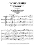 Beethoven, Ludwig van % Cavatina, op. 130 (score & parts) - 2OB/EH/BSN