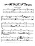 Mozart, Wolfgang Amadeus % Sonatine Amabile, K.487 (performance score) - OB/BSN