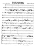 Lotti, Antonio % Echo Sonata (score & parts) - 2OB/2BSN