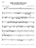 Lotti, Antonio % Echo Sonata (score & parts) - 2OB/2BSN