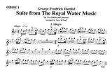 Handel, Georg Friedrich % Royal Water Music Suite (score & parts) - 2OB/BSN