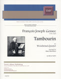 Gossec, Francois Joseph % Tambourin (score & parts) - WW5