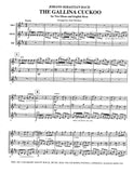 Bach, J.S. % The Gallina (Cuckoo) (score & parts) - 2OB/EH