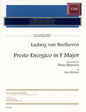 Beethoven, Ludwig van % Presto Energico in F Major (score & parts) - 3BSN