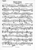 Borg, Kim % Diatonic Quintet Op 44 (Score & Parts)-WW5 (Bass Clarinet)