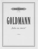 Goldmann, Friedrich % Solo zu Zweit (performance score) - 2OB