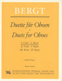Bergt, August % Duet #1 in C Major for Two Oboes (performance score) - 2OB