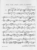 Berger, Arthur % Duo (performance score) - OB/CL