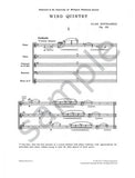 Hovhaness, Alan % Wind Quintet, op. 159 (score & parts) - WW5