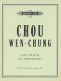 Chou, Wen-chung % Suite for Harp & Wind Quintet - WW5/HARP