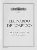 DeLorenzo, Leonardo % Trio Eccentrico, op. 76 (parts only) - FL/CL/BSN