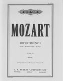 Mozart, Wolfgang Amadeus % Divertimento in Eb Major K182 (parts only) - WW8