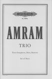 Amram, David % Trio (parts only) - TSAX/HN/BSN