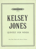 Jones, Kelsey % Quintet for Winds (score & parts) - WW5