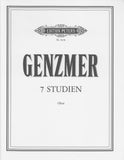 Genzmer, Harald % Seven Studies (Capriccios) - SOLO OB