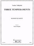 Nelhybel, Vaclav % Three Temperaments (score & parts) - 4BSN