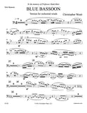 Weait, Christopher % Blue Bassoon (Score & Set)-BSN/ORCH WINDS