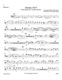 Gabrieli, Giovanni % Sonata 1615 (score & parts) - 4BSN