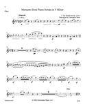 Beethoven, Ludwig van % Menuetto, op. 2, #1 (score & parts) - WW5