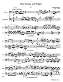 Boccherini, Luigi % Duo Sonata in C Major (score & parts) - BSN/CEL