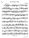Boccherini, Luigi % Duo Sonata in C Major (score & parts) - BSN/CEL