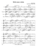Schutz, Heinrich % Bella Mano Veduta (score & parts) - WW5