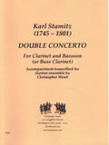Stamitz, Karl % Double Concerto (Score & Set)-CL/BSN/CL CHOIR or CL/BCL/CL CHOIR