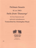 Susato, Tielmann % Suite from "Danserye" (score & parts) - 4BSN/CBSN