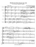Beethoven, Ludwig van % Horn Sextet, op. 81b (score & parts) - 2CL/2HN/2BSN