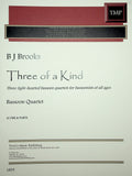 Brooks, BJ % Three of a Kind (score & parts) - 4BSN
